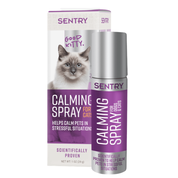 SENTRY Calming Pheromone Spray for Cats 29ml | Stress &amp; Anxiety Relief