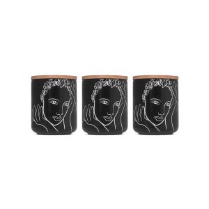 Carrol Boyes Small Canisters - Full of Grace - Set of 3