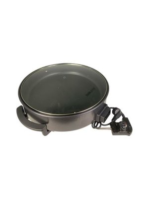 Electric Pizza Maker - Dual Heating Elements, Adjustable Temperature