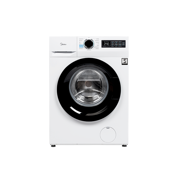 Midea 6kg Front Loader Washing Machine Steam Care TurboWash White