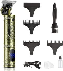 FA PLUS Cordless Hair Clipper, Beard Trimmer With LED Screen