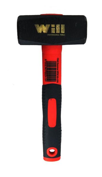Will Professional Tools Club Hammer 1.8Kg (Fiberglass Handle)