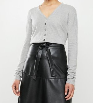 Women's edit Classic cardi - grey