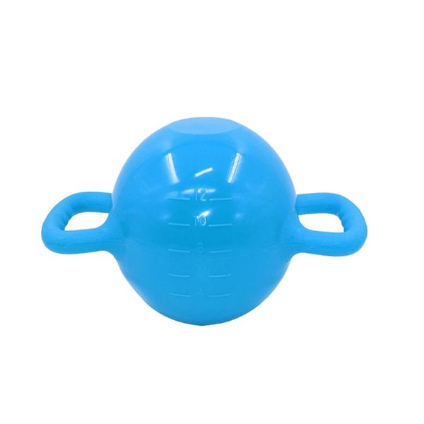 Adjustable Double Handles Water Weight Kettlebell for Yoga Fitness-Blue