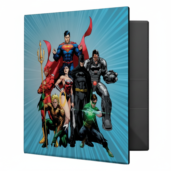 Esquire Justice League A4 Ringbinder with 2-Ring Mechanism