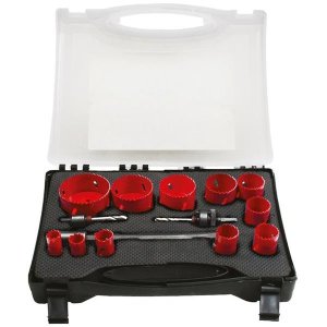 HellermannTyton WHS15KT - 15 Piece Bi-Metal Holesaw Kit