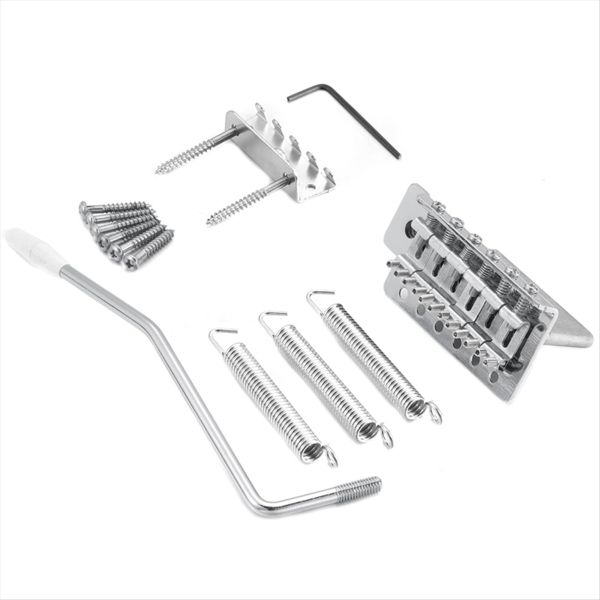 52 5Mm Electric Guitar Single Rocker Bridge Tremolo System Silver