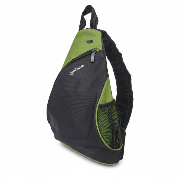 Manhattan Lightweight Green Sling Bag for 12 Inch Tablet