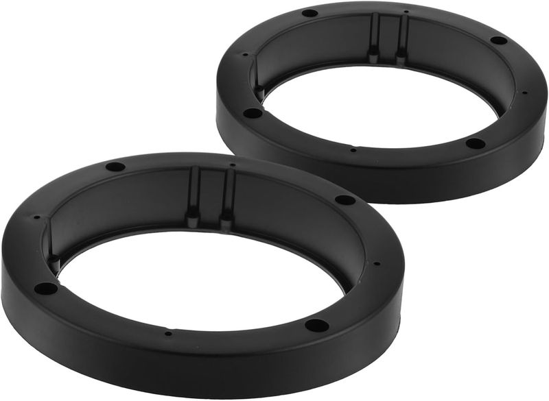 Durable Plastic Car Audio Speaker Spacer Rings Vibration Isolation Enhance