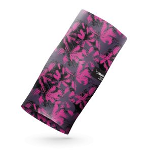 Climate Sport Scarf (Mask / Face Shield) - Pink Grey Floral