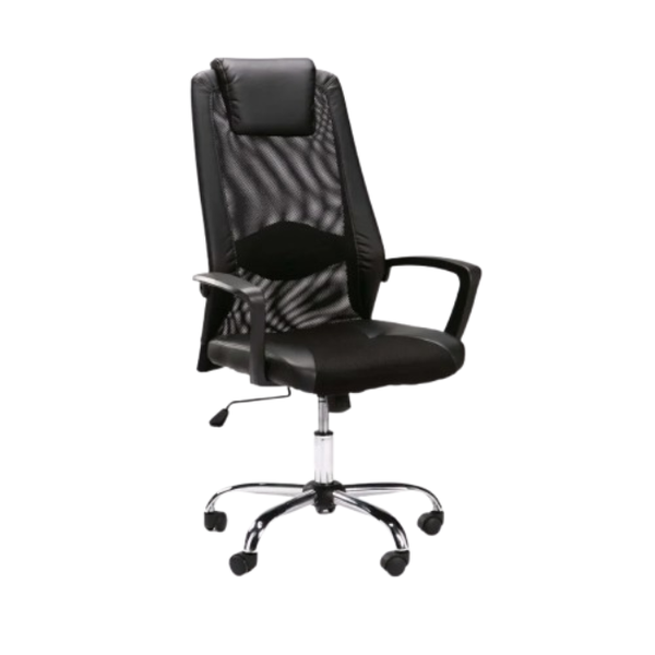 Exec Premium Highback Office Chair with Chrome Base