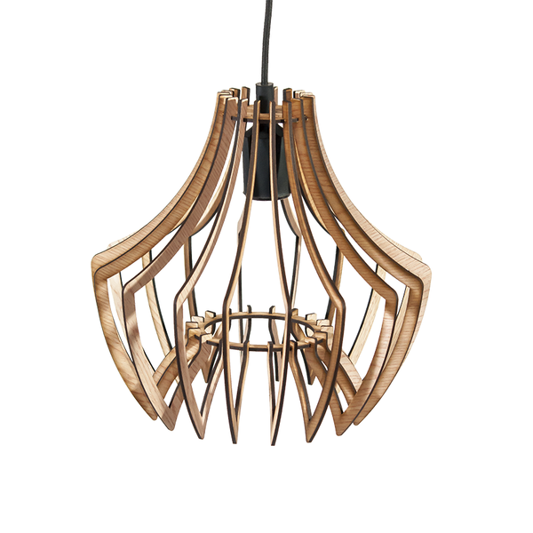 Mahogany Pendant Light