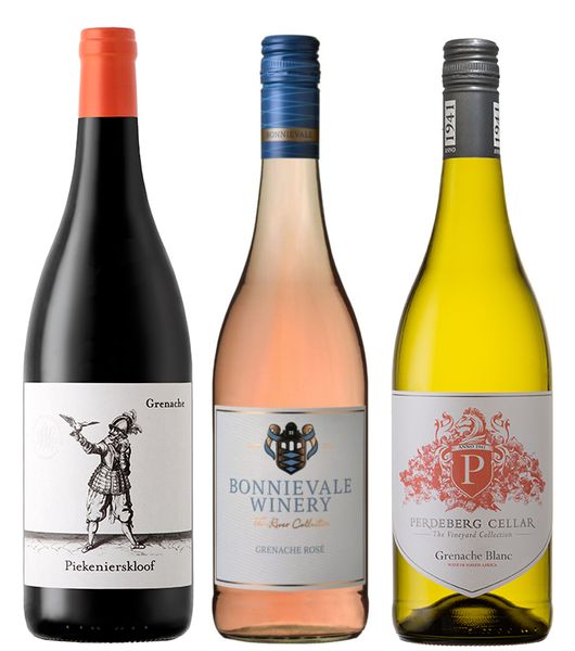 3 Bottle Mixed case of Grenache Wines - 3 x 750ml