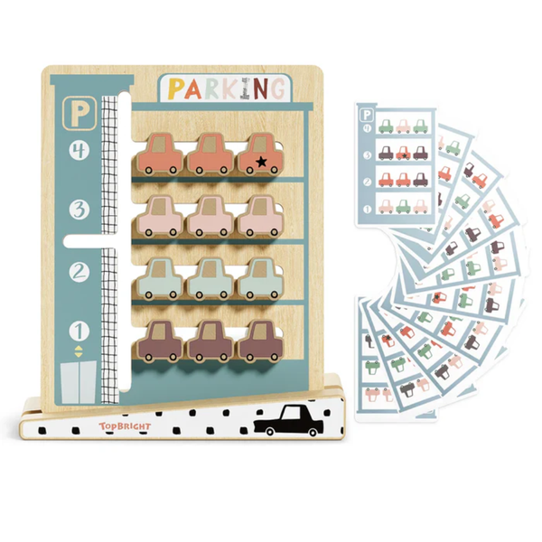 TopBright Montessori Parking Challenge Puzzle Game for Kids