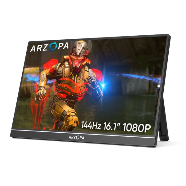 Arzopa Z1FC 16.1 inch 144Hz Portable Gaming Monitor