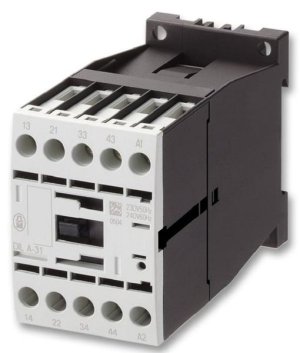 Contactor, DIN Rail, Panel, 690 VAC, 3 Pole, 5.5 kW