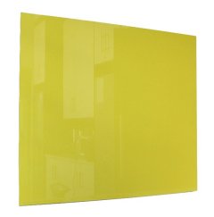 Yellow Hob Splashback 900mm x 700mm