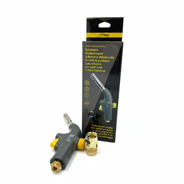 Eurogas Butane Culinary Torch with Adjustable Flame and Safety Lock