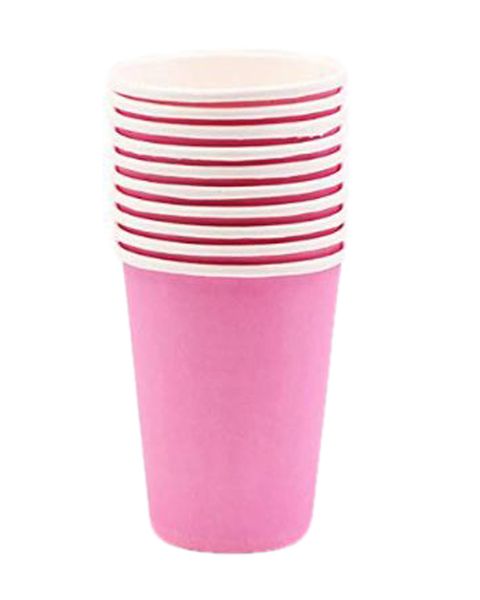 G4A - Paper Cup - Pink - Set of 60