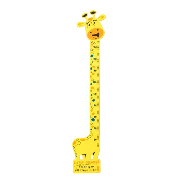 EVA Foam Growth Wall Sticker Height Chart - Giraffe
