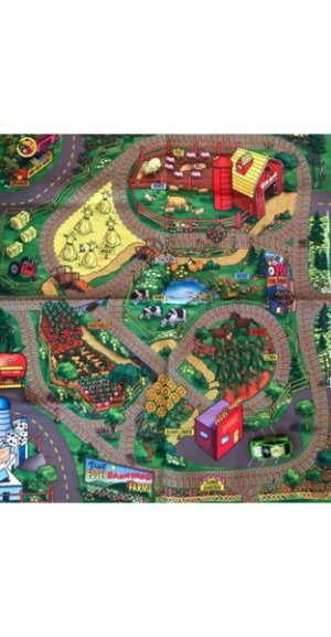 Kids Interactive Play Mat And Toy Car