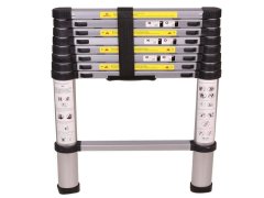 Lightweight Aluminium Telescopic Ladder - 2.8 Meter Ladder