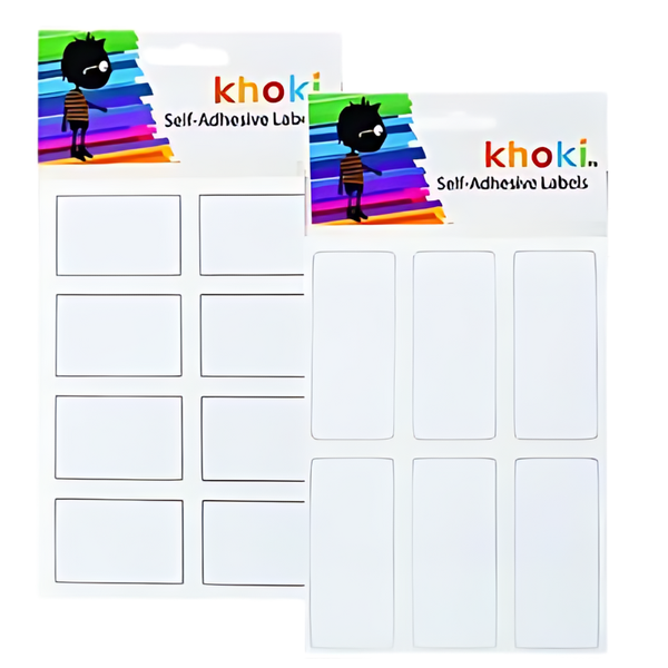 Labels Self Adhesive Asstd