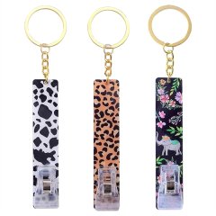 3 Pcs Card Bank Card Clips Acrylic Atm Contactless Cards