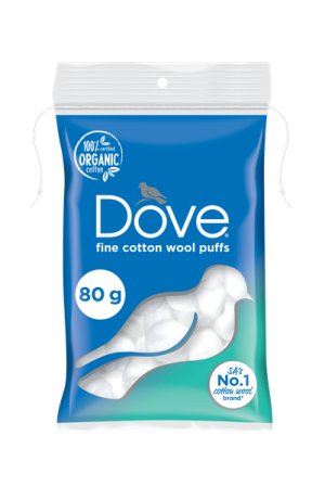 Dove Cotton Wool Puffs - 80g