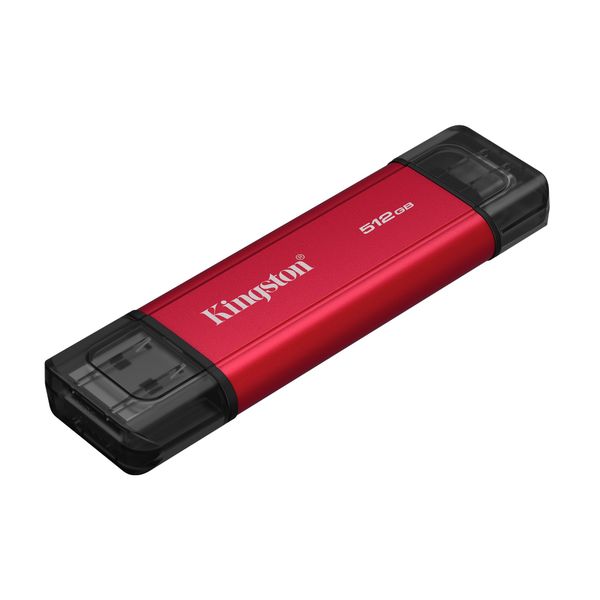 Kingston dual solid state drive USB Type-A and Type-C 512GB