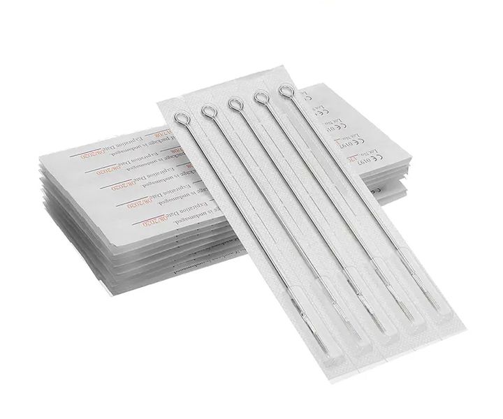 50 x Professional Sterile Disposable Tattoo Needles - 1003RL &amp; 1005RL