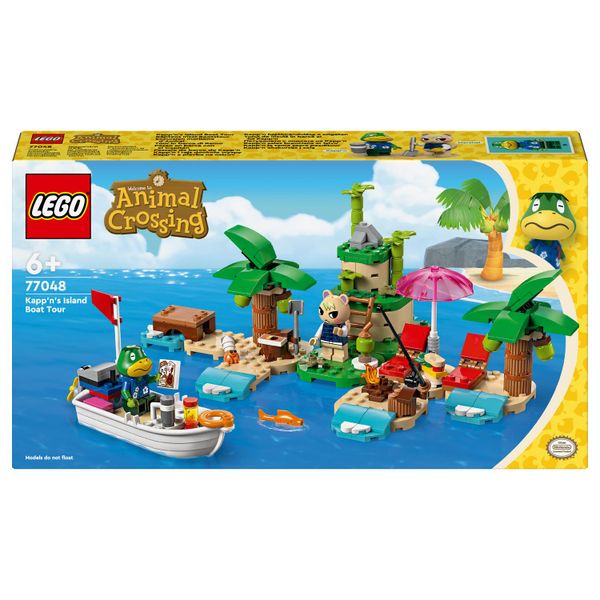 LEGO® Animal Crossing™ Kapp’n’s Island Boat Tour 77048 Building Toy Set (233 Pieces)