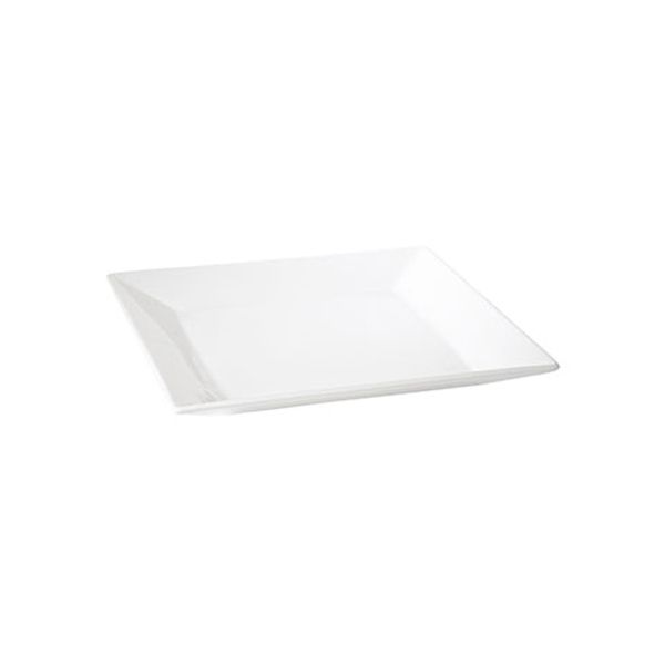 Fortis Accent White Quadrilateral Plate 36cm 2 Pcs