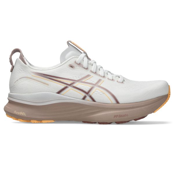 Asics Women's Gel-Kayano 32 Performance Road Running Shoes - White/Orange