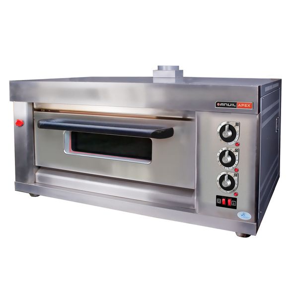 Anvil Gas Deck Oven - Single Deck, 2-Tray - 36 000 BTU, Bakery &amp; Pizza Oven