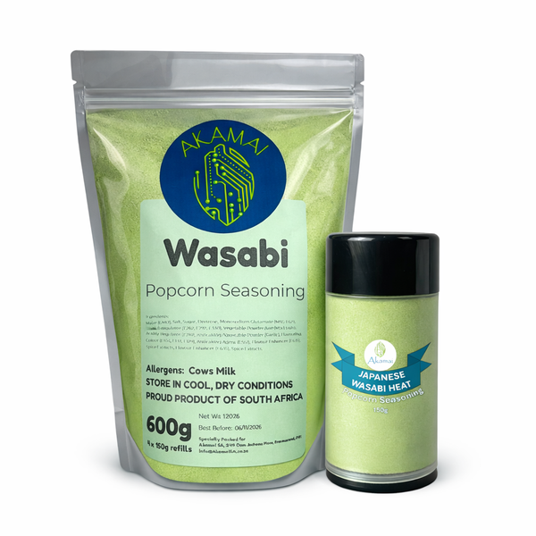 Gourmet Popcorn Seasoning - Japanese Wasabi Flavour Combo
