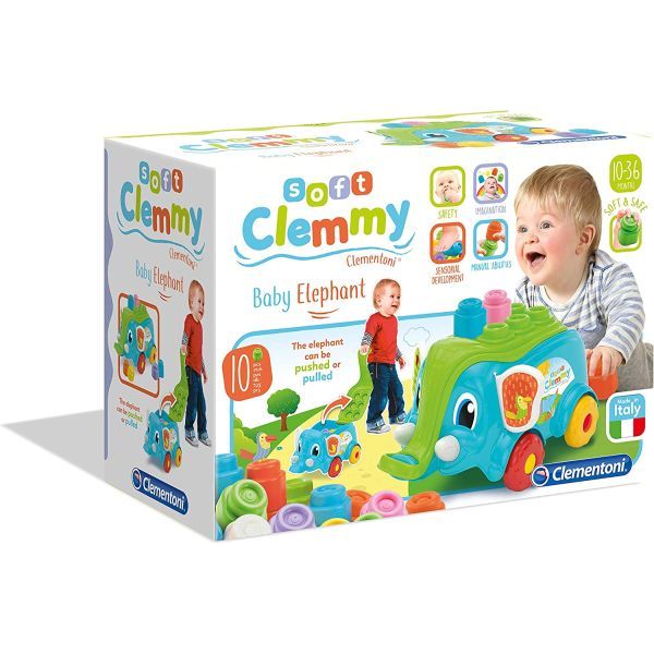 Clementoni Clemmy Soft Baby Elephant