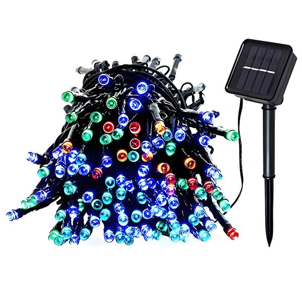 Solar Light String Remote Control Courtyard Decoration