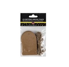 Swinging Gifting Tags 12 Pieces (5cm) x 4