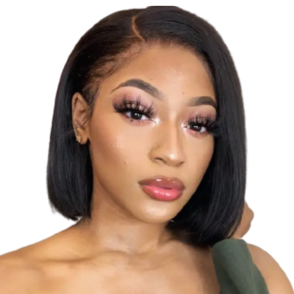 Full Frontal Brazilian Bob Cut Human Hair Wig
