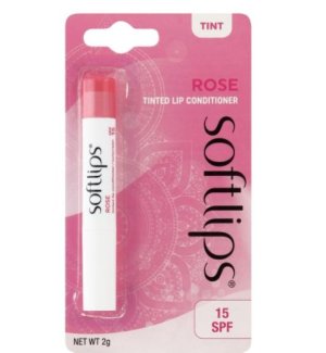 Softlips Lip Conditioner Rose Tinted x 3