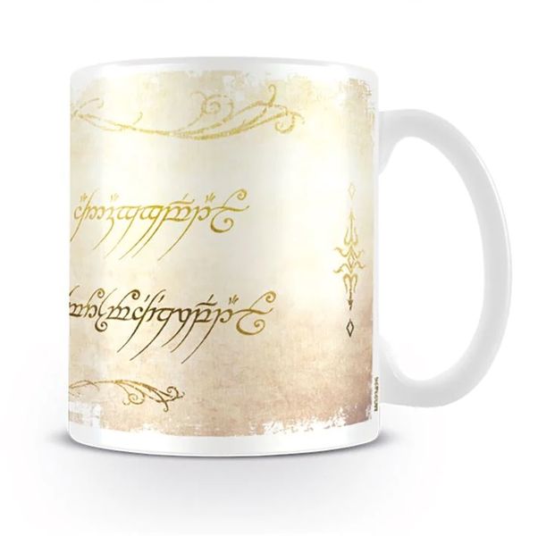 The Lord Of The Rings (Ring Inscription) Coffee Mug - 315ml