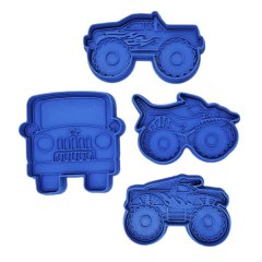 Cookie Cutters and Stamps Monster Trucks and Bakkie