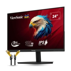 Viewsonic Monitor-LED Series 24" Full HD SuperClear + MR A tech 4in1 cable