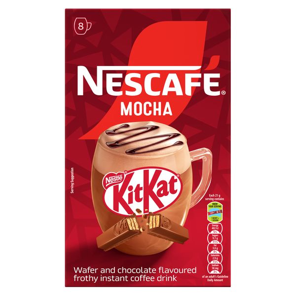 NESCAFÉ KITKAT Mocha, Instant Coffee, 8 pack, (8x21g)