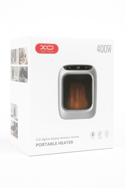 XO simple is beauty Grey 400 W Portable Electric Heater