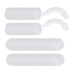 300 Pack Disposable Shower Caps, Waterproof Plastic Bath Caps for Home