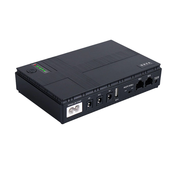 Never Lose Connection with UPS: Mini DC UPS 24000mAh For WiFi Routers