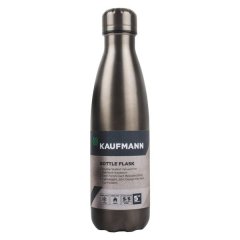 Kaufmann - Stainless Steel Flask Bottle - Grey - 500ml
