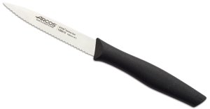 Paring Knife 100mm Serrated Colour handle - Arcos 1800 Series